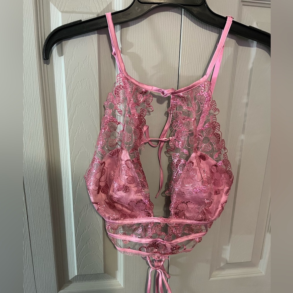 Pink Lingerie top